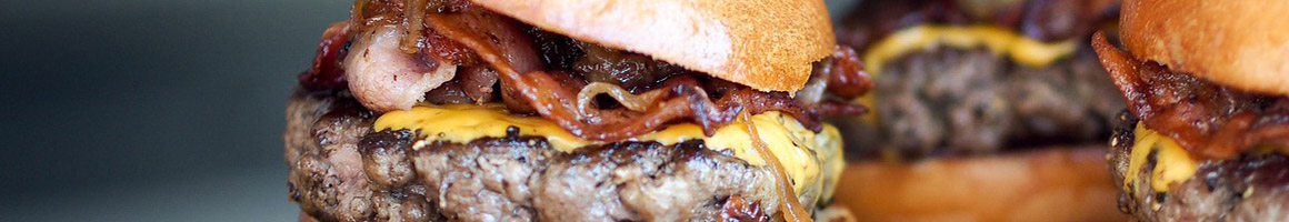 Eating Burger at Green Pickle Grill restaurant in Glen Rose, TX.